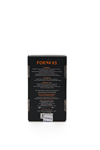 FORX5 MAGIC KARIŞIK BİTKİ TOZU