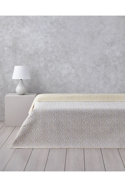 English Home Sunshine Bliss Tek Kişilik Çok Amaçlı Örtü 160x220 cm Sarı