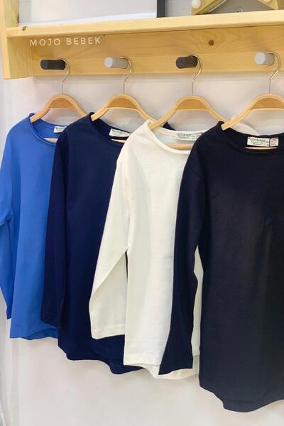 woorage cuties تيشيرت أساسي للصبي من وويرج مقصوص بالليزر 0360 باللون الأزرق ا...