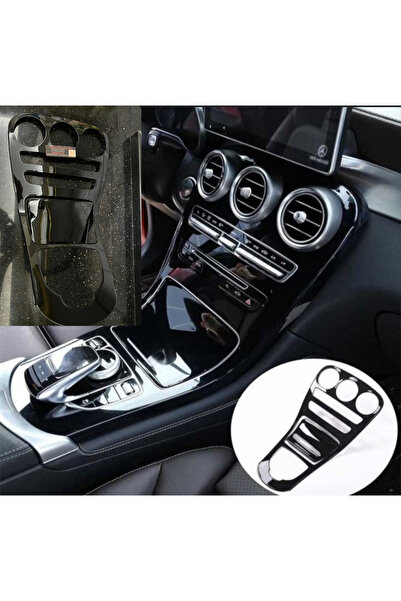 kaytaz MERCEDES W205 GÖĞÜS KAPLAMA PARLAK SİYAH 2014-2018 KENDİNDEN YAPIŞKANLI