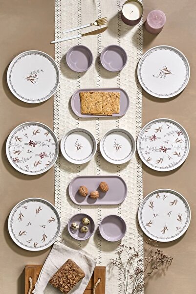 Kitchen Life Σετ πρωινού 14 τεμαχίων για 6 άτομα Spring Branch - Πολυτελές Σε...