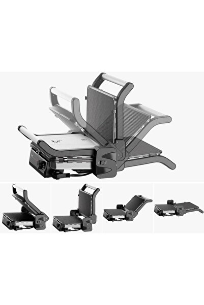 Gazella Gazzella TST 1000 I Tostum 2000W Tost ve Izgara Makinesi - İnox