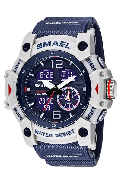 SMAEL 8007 Dual Time Sport Men's Wrist Watch