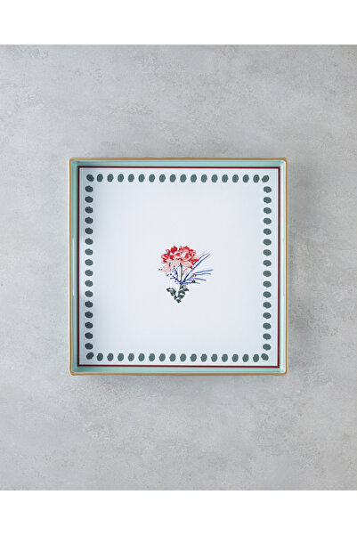 English Home Elysian PP Tepsi 35,5x35,5 Cm Yeşil