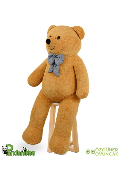 Pandamkee Dev Büyük Peluş Ayıcık 170 cm Hediyelik Ayı (%100 YERLİ) Kahverengi