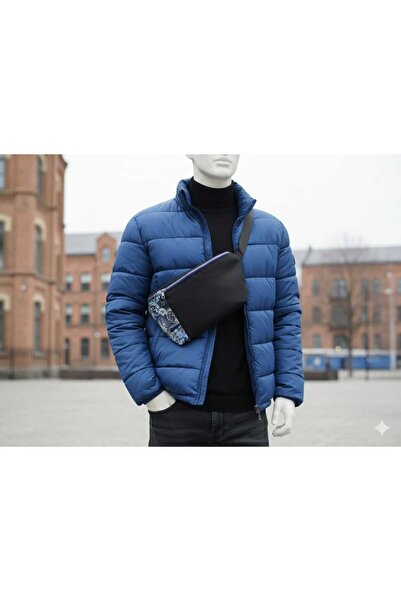 Do Tebe Geantă de talie și de umăr, de culoare albastră, modernă, de dimensiu...