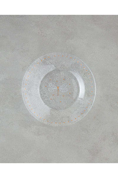 English Home Seraphic Cam Pasta Tabağı 19 cm Gold