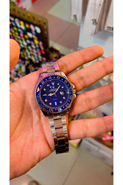 TAŞ DEVRİ HEDİYELİK Mavi İsimli Kol Saati - Hediyelik Erkek Saat