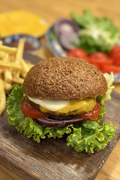 GLUTENSİZİZ by beys Glutensiz Yulaflı Karabuğday Hamburger Ekmeği (2 ADET) 300 gr