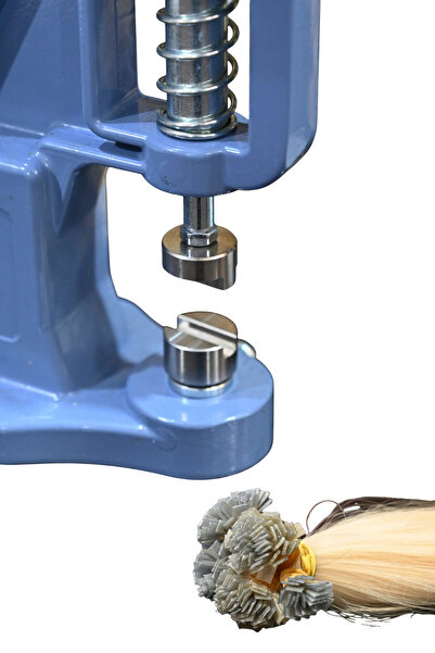 hodbehod Mașină profesională de îmbinare a părului cu micro-keratină + 3 seturi de matrițe plate - pentru coafor