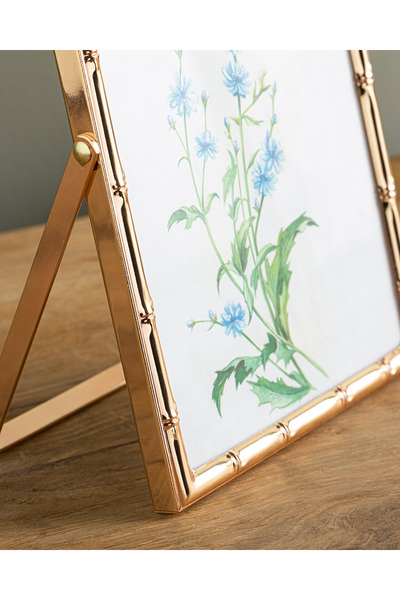 English Home Bamboo Metal Çerçeve Gold