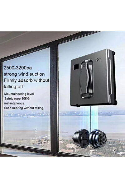 OEM Smart Window Cleaning Robot HCR-21, Dual-Spray, 72W, 2500Pa, 3 Operating Modes, 20 Minute UPS