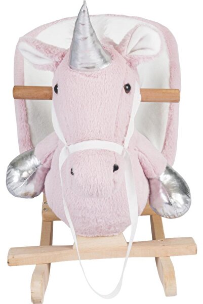 Tommybaby Egitici Peluş Sallanan At Ahsap Sallanan At UNİCORN