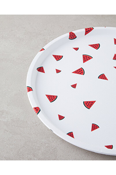English Home Tavă din plastic Watermellies albă - roșie