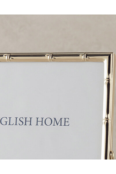 English Home Bamboo Metal Ram? 15x21 Cm Gold..