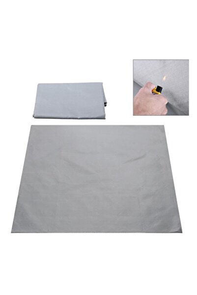 Genel Markalar Kamp Ocağı Kamp Ateşi Kamp Sobası Altı Yanmaz 3 Katlı Mat 50x50cm