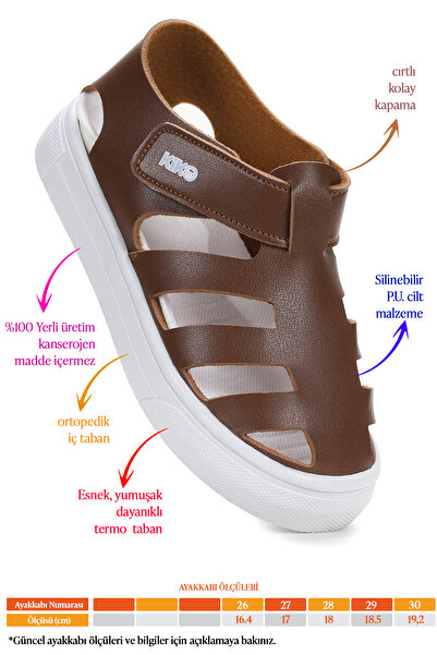 KARAMAZI Limba Velcro Boys Sandals