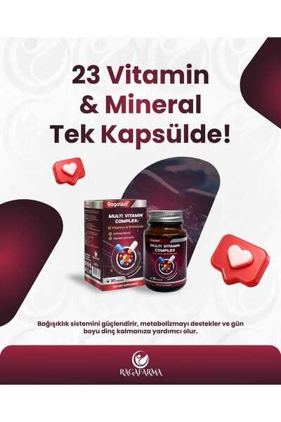 RAGAWELL MULTI VITAMIN COMPLEX 30 KAPSÜL