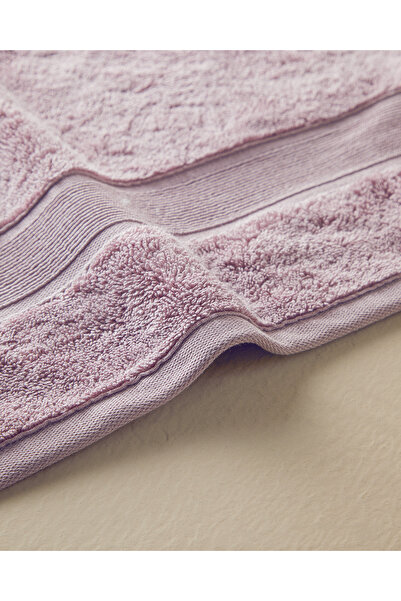 English Home Poffy Soft-Premium Бавовняний рушник для обличчя 50x80 см Ліловий