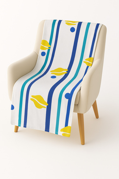 Dafa Printed Lightweight Sofa Blanket from Comfort - Comfortable and Velvety - Perfect Decor Blanket