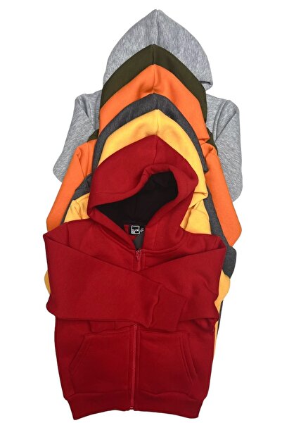 Cloise Unisex Çocuk Üç Iplik Şardonlu Lacivert Hırka