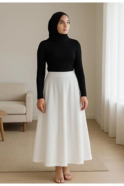 Lesa Wear Φούστα Hijab με ντραπέ στυλ