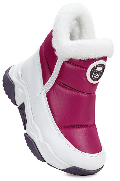 KARAMAZI Pamela Fermuarlı Kız Çocuk Kar Botu