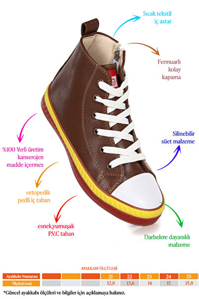 KARAMAZI Pant Casual Lace-Up Zippered Baby Boy Sneakers