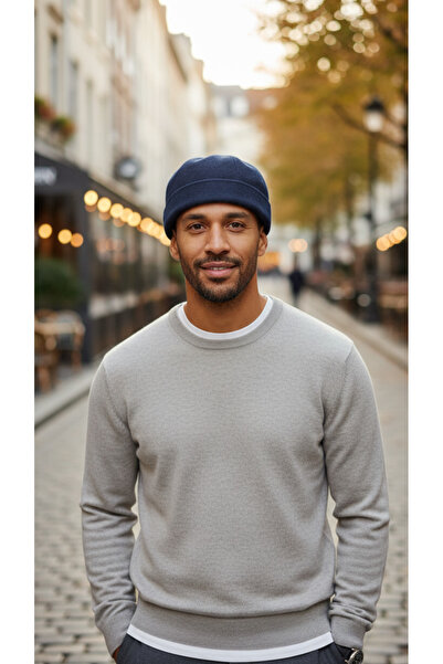 LAGRANZE Beretă scurtă din lână în stil stradal