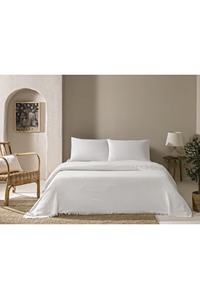 Linens Comet Pike Çift Kişilik Beyaz