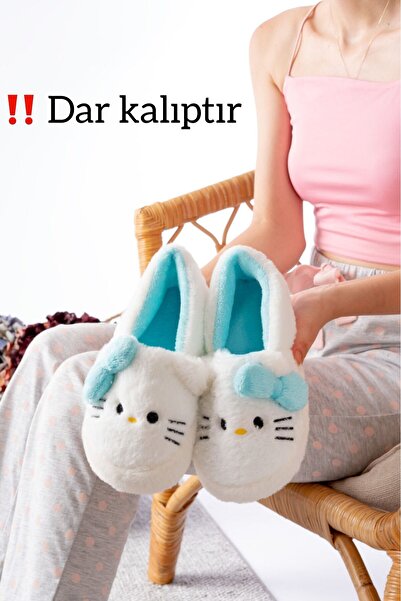 Slipcat Papuci de pluș cu blană moale Papuci de casă pentru femei