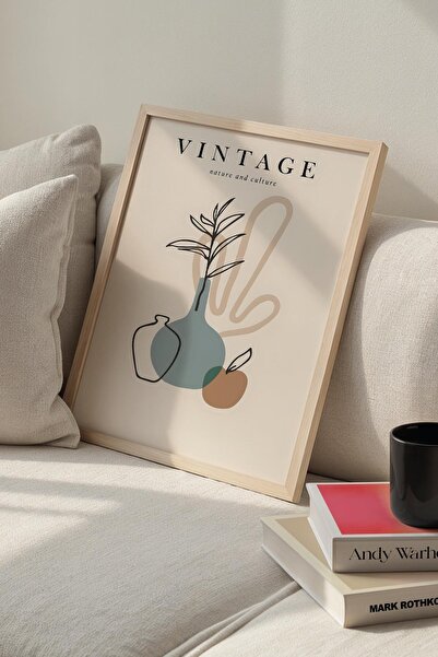 Opak Design Μινιμαλιστική αφηρημένη τέχνη σε στυλ Bohemia Matisse Ζωγραφική τ...