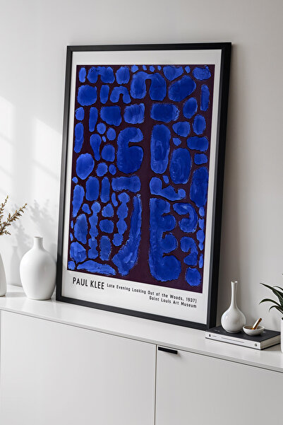Opak Design Paul Klee - Αφηρημένα Συναισθήματα - Ζωγραφική Τοίχου με Ξύλινο Π...