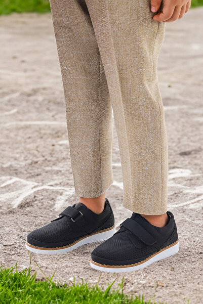 KARAMAZI Circum Nubuk Cırtlı Erkek Çocuk Okul Sünnet Ayakkabısı