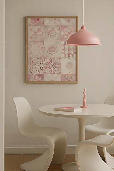 Opak Design Vintage μοτίβο μαλακή κρέμα μοντέρνα μαξιμαλιστική τέχνη ζωγραφικ...