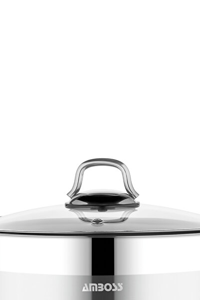 Amboss Saphire 6 Piece Stainless Steel Induction Base Saucepan Set