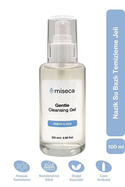 miseca Gentle Su Bazlı Nazik Temizleme Jeli 100 ml | Tüm Cilt Tipleri