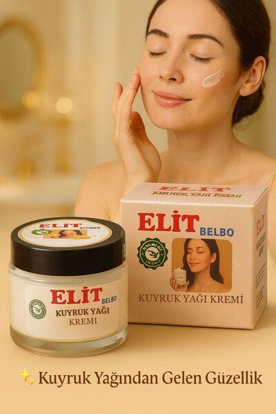 Elit Belbo Kuyruk Yağı Özlü Krem 50 ML Kuyruk Yağlı Yüz Bakım Kremi