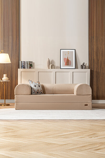 Doqu Home Bohem İkili Koltuk Bej