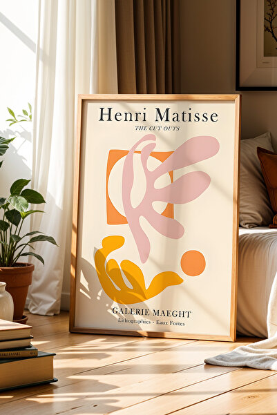 Opak Design Matisse Artistic Cross Sections Bohemian Orange Μινιμαλιστικό Πίν...