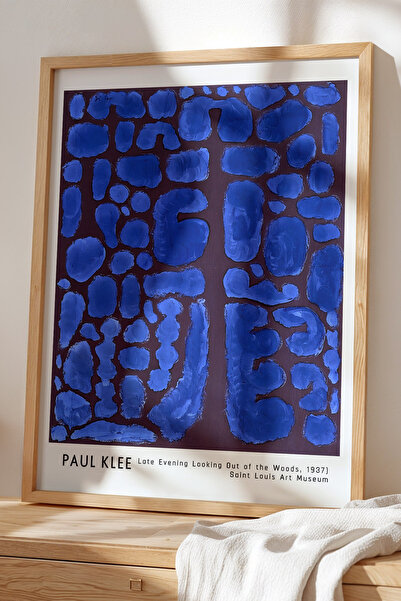 Opak Design Paul Klee - Αφηρημένα Συναισθήματα - Ζωγραφική Τοίχου με Ξύλινο Π...