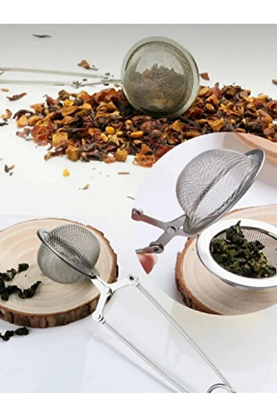 BALSA Eminox Herbal Tea Strainer with Tongs Fma03602