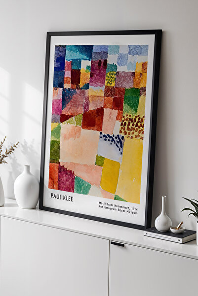 Opak Design Paul Klee - Μοντέρνα Αποτυπώματα Πινέλων - Ζωγραφική Τοίχου με Ξύ...