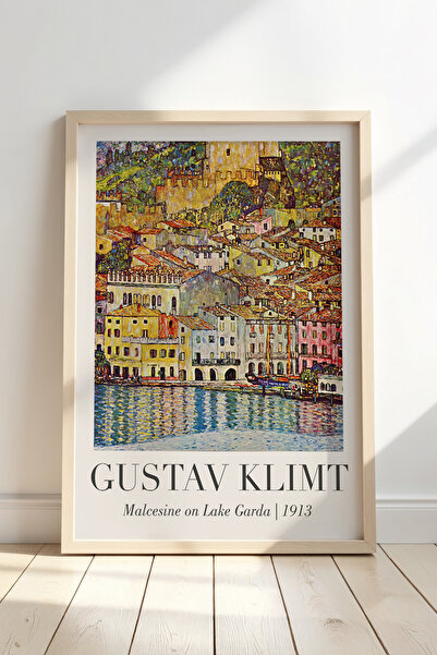 Opak Design Gustav Klimt To Malcesine στη λίμνη του Γκαρδά 1913 Vintage ζωγρα...