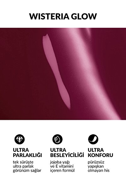 AVON Ultra Colour Dudak Parlatıcısı - Wisteria Glow