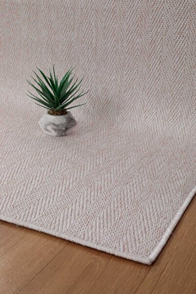 Valery Home Venüs Bej Modern Dokuma Kilim Sisal Hasır Yolluk