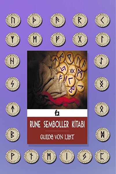 Fa Yayınları Rune Semboller Kitabı Ve Rune Kartları (24 ADET) / Guide Von Lis...