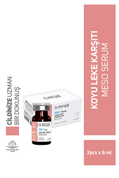 Cliniclab Koyu Leke Karşıtı Meso Serum 6 ml X 10 Adet