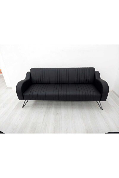 ENG OFİS MOBİLYALARI DERİ 3LÜ KANEPE OFİSLER VE BEKLEME SALONLARI İÇİN