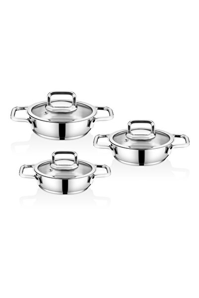 FALEZ VENTO 6 PARÇA ÇELİK SAHAN SET